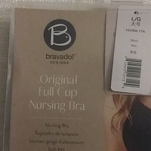 Full cup nursing bra